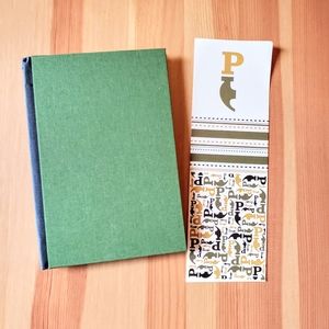 Small Green Blank Notebook